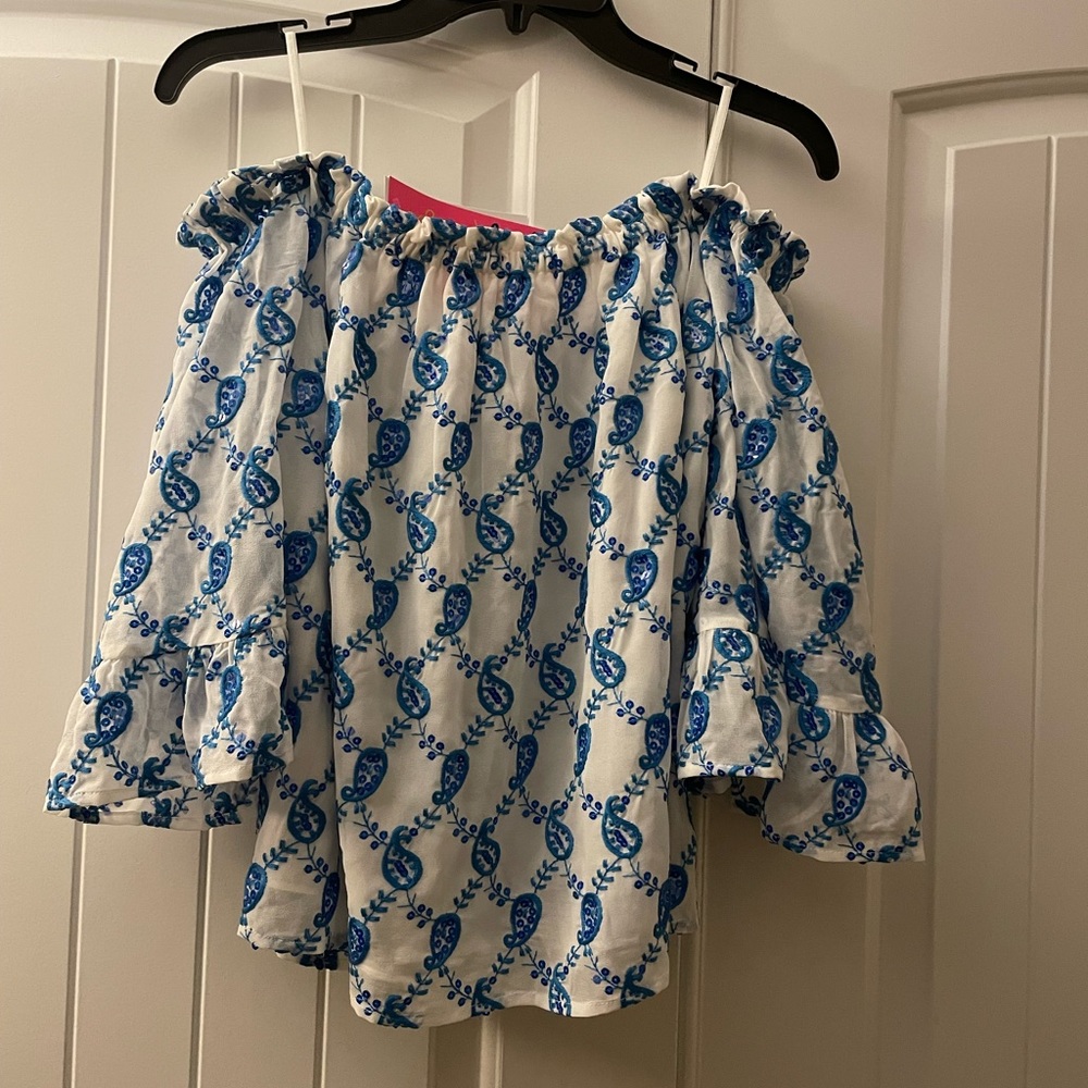 Lilly Pulitzer Alva Top. NWT. Medium